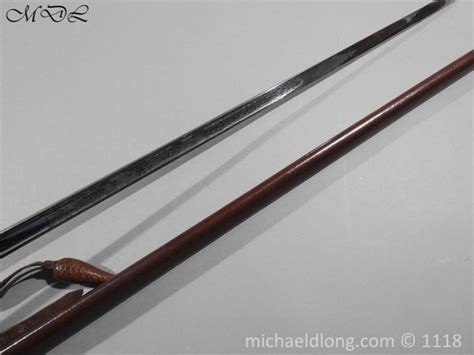 British Er2 Wilkinson Sword Officers Sword Michael D Long Ltd