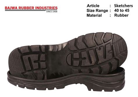 Black Rubber Shoe Sole Size To At Rs Pair In Agra Id