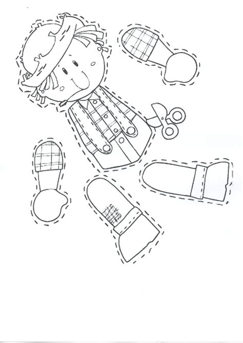 Bonecos De Festa Junina Para Imprimir Coloridos