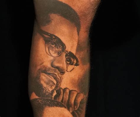 Malcolm X Tattoo Ideas