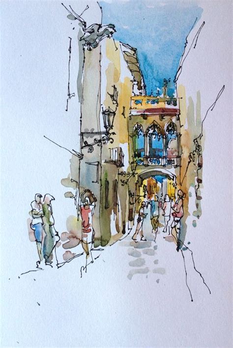 One Last Day In Barcelona Urban Sketchers Urban Sketching Sketches