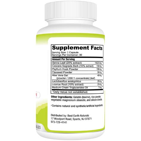 Best Earth Naturals 15 Day Detox Cleanse | Herbal Detox Supplement With