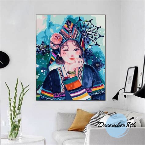 Tranh T M U Treo T Ng Tranh S N D U S Ho T T Nhi U M U Hot Trend December Th Shopee Vi T Nam