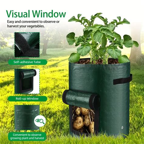 Potato Grow Bags 7 Gallon10 Gallon Planting Growing Bag Temu