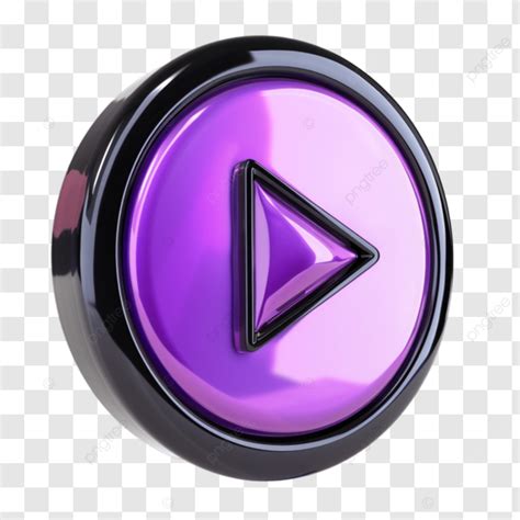 A Purple Play Button Purple Play Button Play Icon Media Button Png