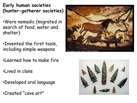 Ppt Describe Characteristics Of Early Man Explain Impact Of Geography