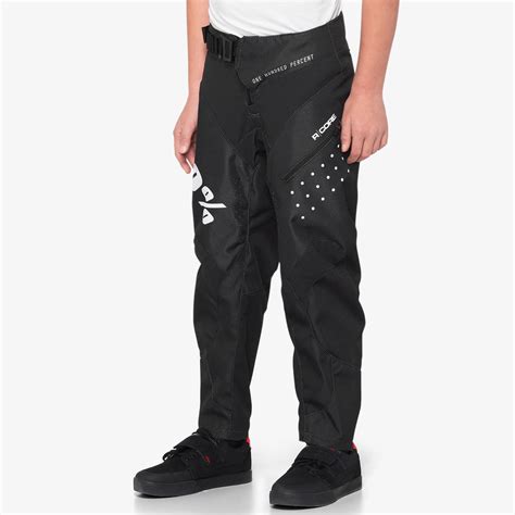 core dh mountain bike pants black youth