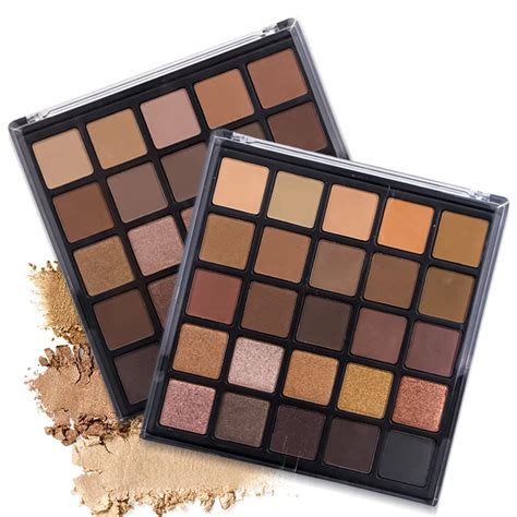 Colors Eyeshadow Nude Eye Shadow Compact Palettes Earth Metallic Shimmer Matter Make Up