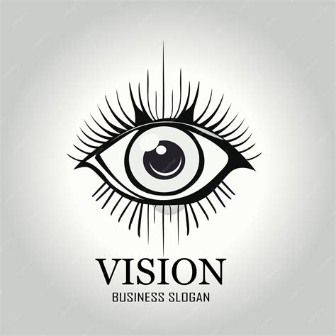 Création De Logo Optique Oeil Vectoriel Illustration Vecteur Premium