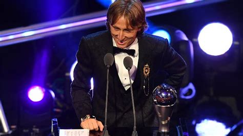 Modric Quebra Hegemonia E é Eleito Melhor Jogador Do Mundo Pela Fifa