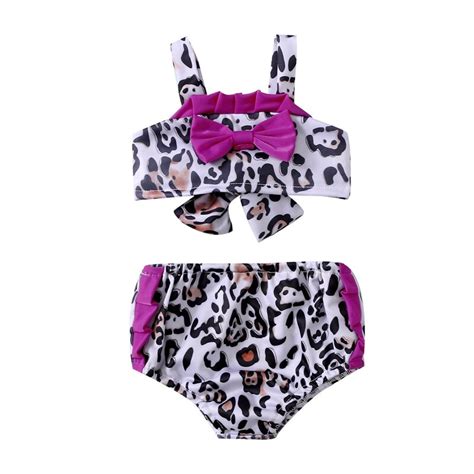Conjunto De Bikini Con Estampado De Leopardo Para Grandado