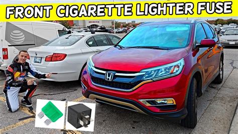 Honda Crv Cr V Front Cigarette Lighter Fuse Location Cigarette Lighter