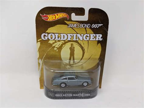 Hot Wheels James Bond 007 Goldfinger 1963 Aston Martin DB5 Dutch Goat