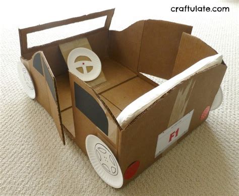 Cardboard Box Car - Craftulate