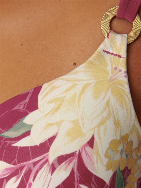 Triumph Góra od bikini Botanical Leaf 10207904 Różowy Modivo pl