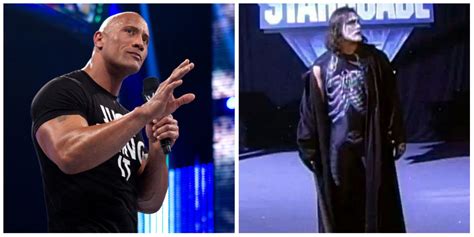 The Wwe Dream Match That Never Was Sting Vs The Rock Explained