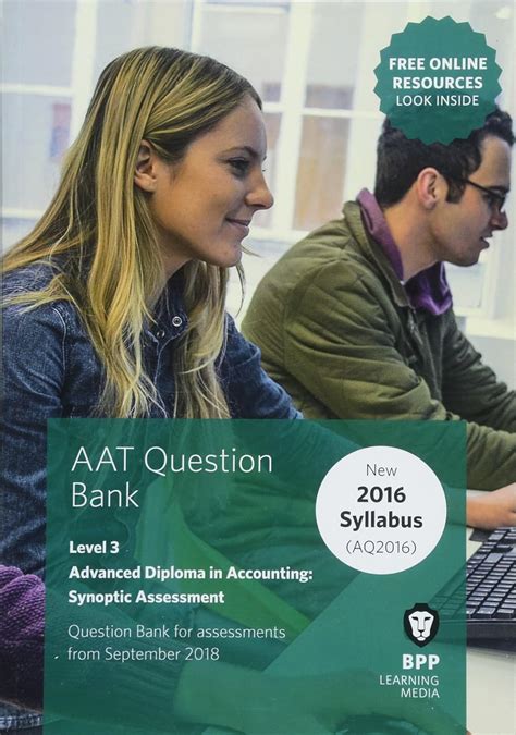 Aat Advanced Diploma In Accounting Level 3 Synoptic Assessment