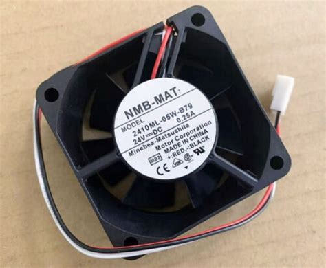 Nmb Ml W B Vdc A Cm Wire Double Ball Cooling Fan