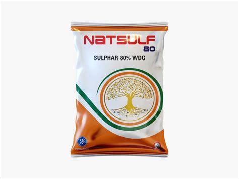 Form Powder NETSUL 80 Sulphar 80 WDG Fungicides PP Sack Bag At