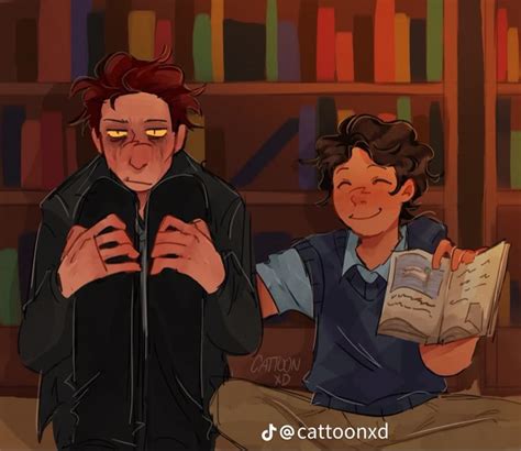 Pin By On In Good Omens Book Cute Drawings Cute Gay