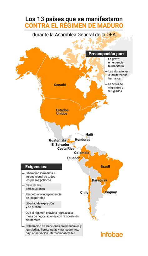 El Mapa Que Muestra Qué Países Condenaron A La Dictadura De Maduro En