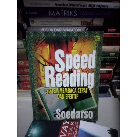 Jual Buku Original Speed Reading Sistem Membaca Cepat Dan Efektif