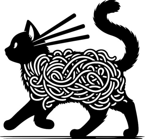 Nude De Gato Correndo Silhueta Vetor Imagens Vetor Silhueta De Cor Preta Vetor Premium Gerado