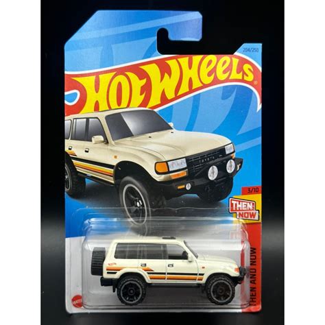 車庫 Hot Wheels 風火輪Toyota Land Cruiser 奶黃色 蝦皮購物