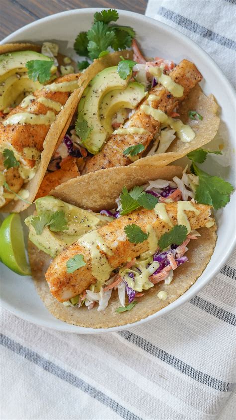 Fried Tilapia Fish Tacos