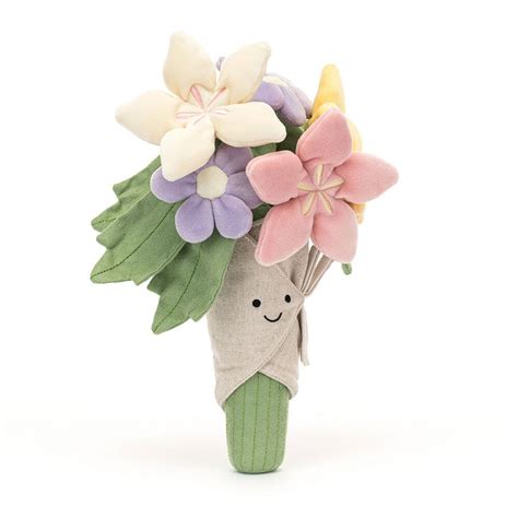 Jellycat Amuseables Bouquet Of Flowers X X Cm Cuddlecloud