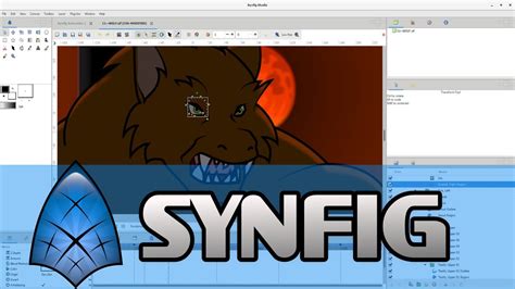 Synfig A Free And Open Source 2d Animation Program Youtube