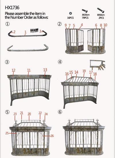 Aged Iron Conservatory Facade Framework Victorian Conservatory