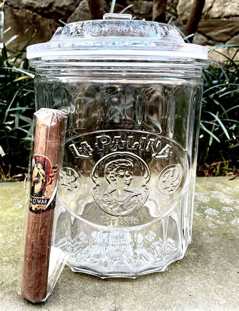 La Palina Cigar Jar Glass Cigar Humidor Jars La Palina Cigars