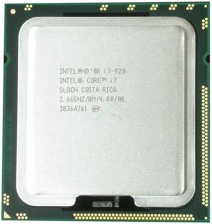 Intel Core i7-920 2.66 GHz / 4core / 1+8Mb / 130W / 4.8 GT / s LGA1366 ...