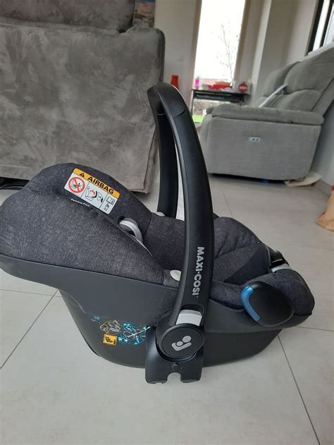 Ensemble Complet Poussette Cosy Nacelle Et Base Isofix Maxi Cosi Beebs