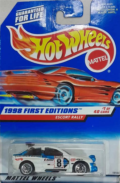 Hot Wheels First Editions Escort Rally Universo Hot Wheels