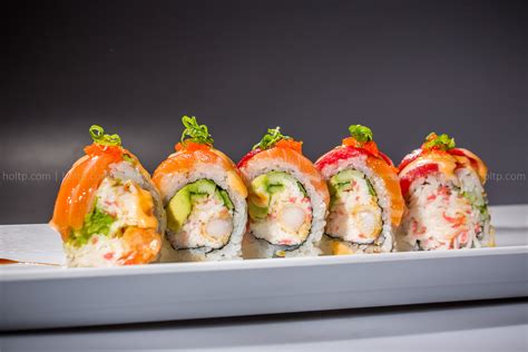 Sushi Roll One Item Example Food Photography Holt Photographic