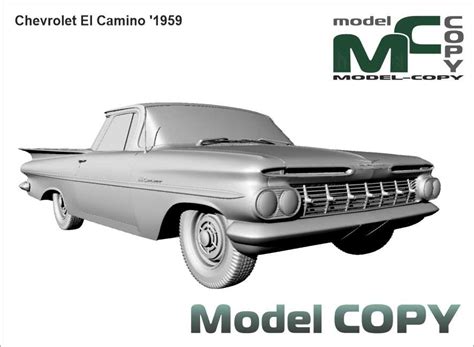 Chevrolet El Camino 1959 3d Model 62570 Model Copy World