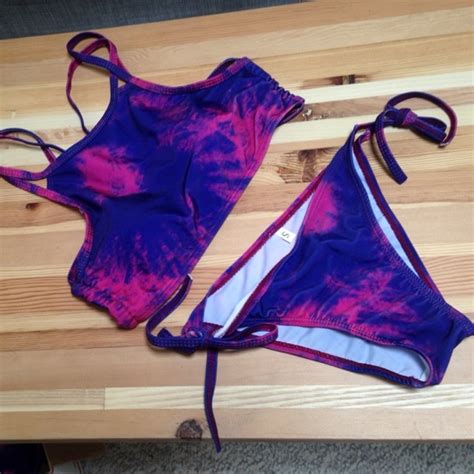 Swim New Tye Dye Bikini Swimsuit Boho Strappy Padded Poshmark