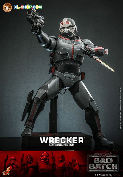 Hot Toys TMS Star Wars The Bad Batch Th Scale Wrecker Collectible Figure