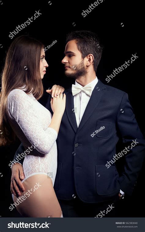 Hot Woman Sexy White Body Lingerie Stock Photo 562383040 Shutterstock