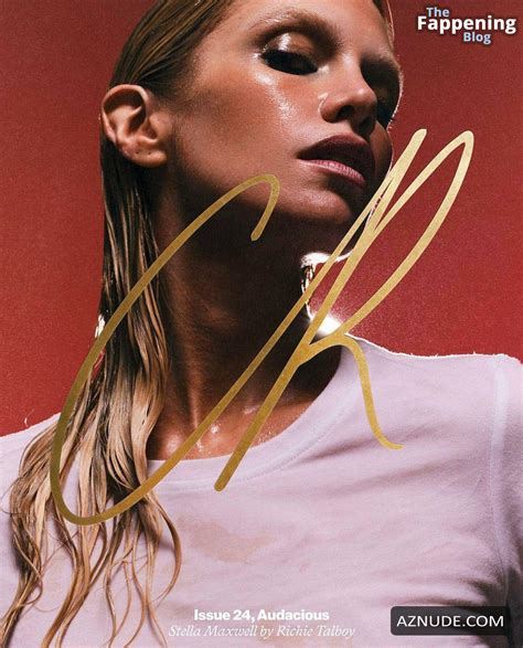 Stella Maxwell Sexy And Nude Photos Showing Off Her Hot Nipple In A Photoshoot For Audacious