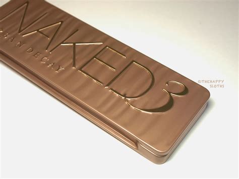 Urban Decay Naked 3 Eyeshadow Palette Review And Swatches The Happy Sloths Beauty Makeup