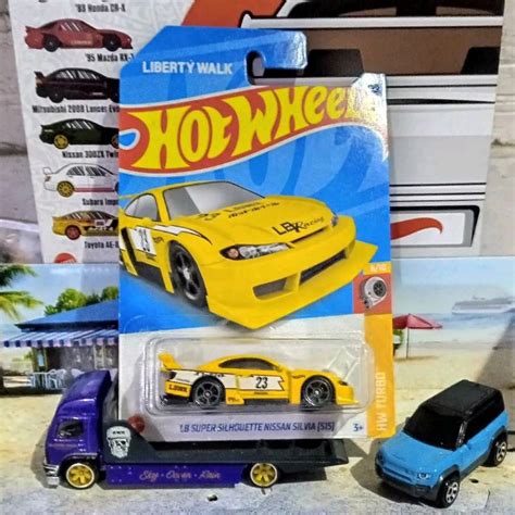 Hotwheels Hot Wheels LB Super Silhouette Nissan Silvia S15 Liberty Walk Shopee Malaysia