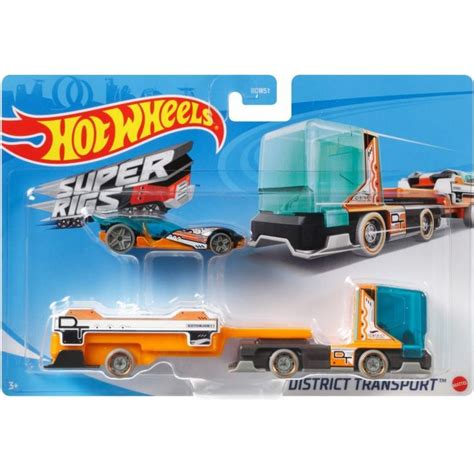 Hot Wheels Náklaďák District Transport Maxíkovy hračky