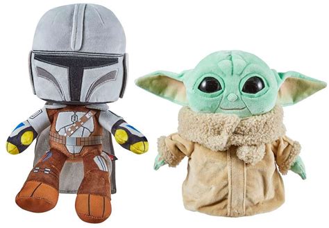 Star Wars The Mandalorian And The Child Plush 2 Pack