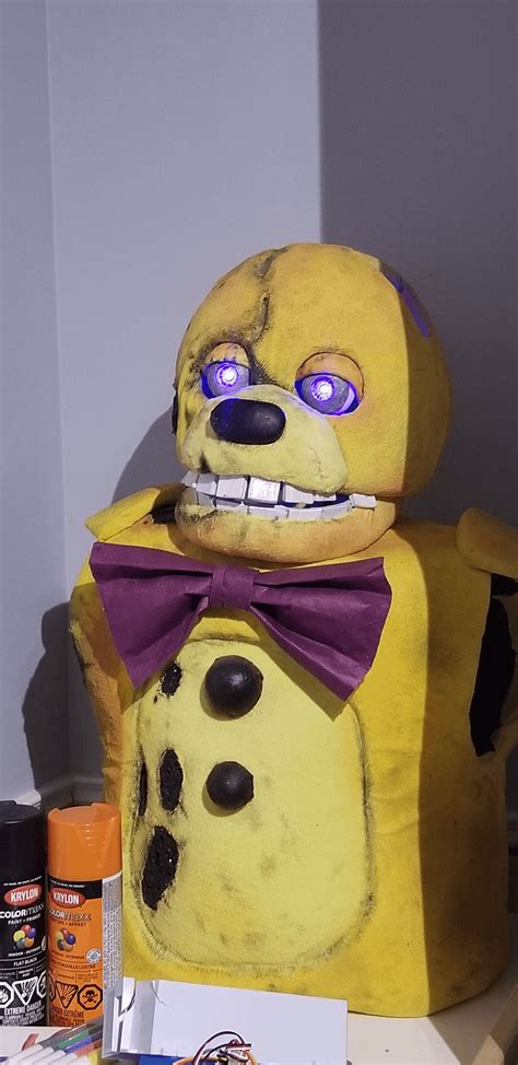 13 Of The Fnaf Movie Spring Bonnie Suit Finished Rfivenightsatfreddys