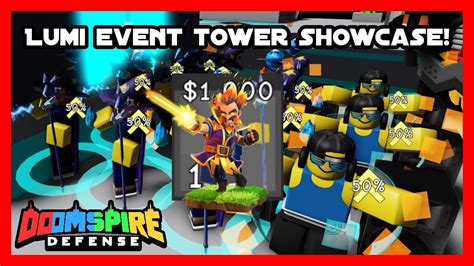 Lumi Event Tower Showcase Doomspire Defense Youtube