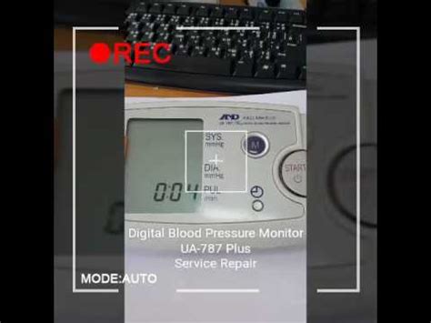 Digital Blood Pressure Monitor UA-787 Plus...Fault Err CUF - YouTube