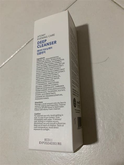Atomy deep cleanser, Beauty & Personal Care, Face, Face Care on Carousell